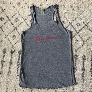 Pure Barre Grey w/ Red Tank M